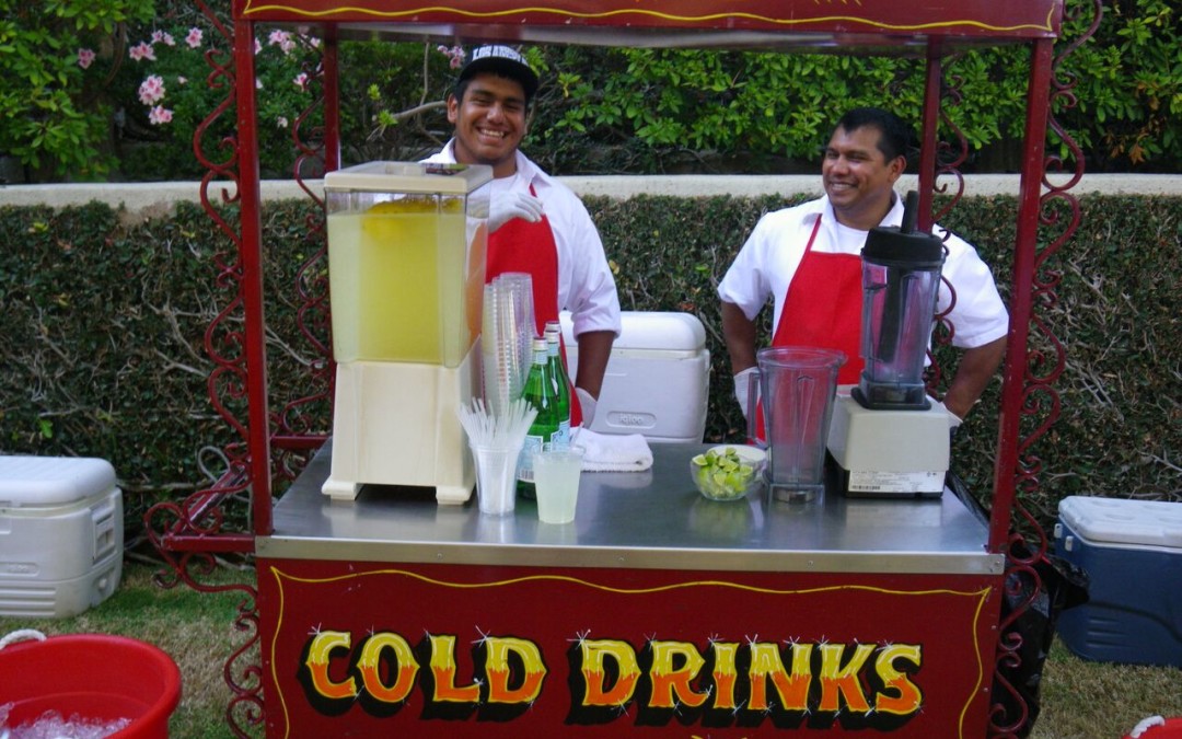 Stay Hydrated With Our Cold Drinks Cart