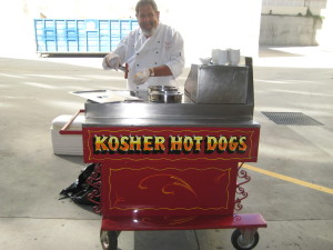 Hot Dog Cart in Los Angeles