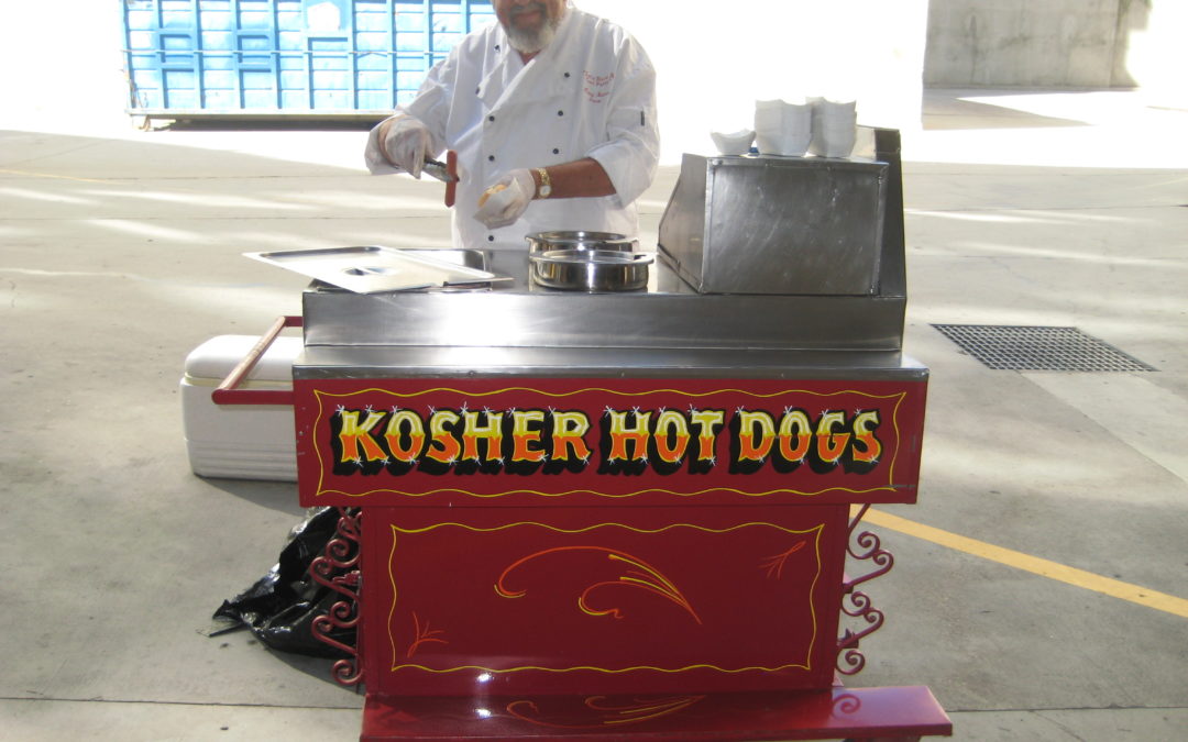 Kosher Hot Dog Cart Los Angeles, CA