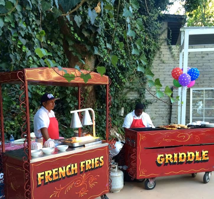 Back-to-School Food Cart Party in Los Angeles