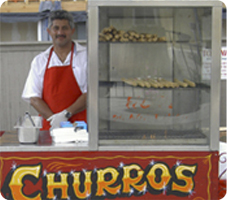 Churros Cart in Los Angeles, CA